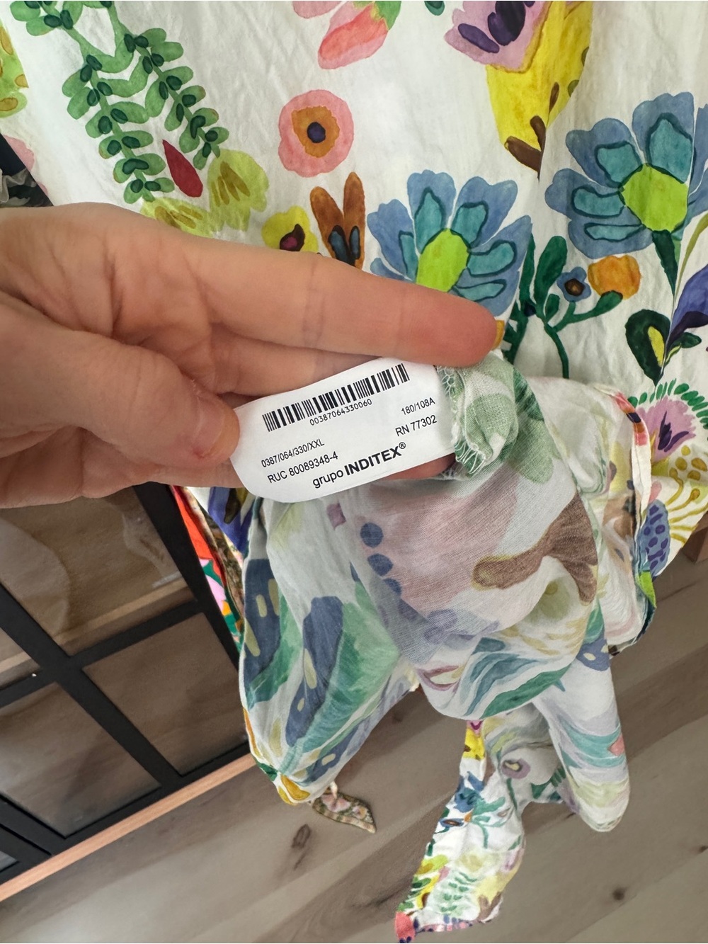 Zara floral poplin shirt maxi dress midi long sleeve colorful SS24 blogger fav - Picture 11 of 16